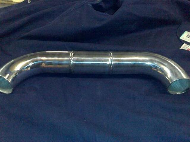 polished ally pipework